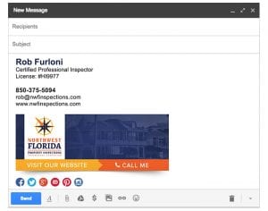 Email Stationery Sample: Rob Furloni