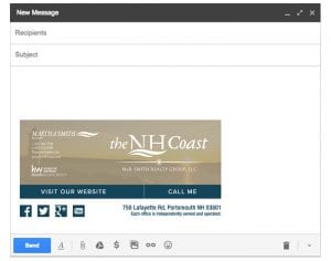 Email Stationery Sample: Martha Smith